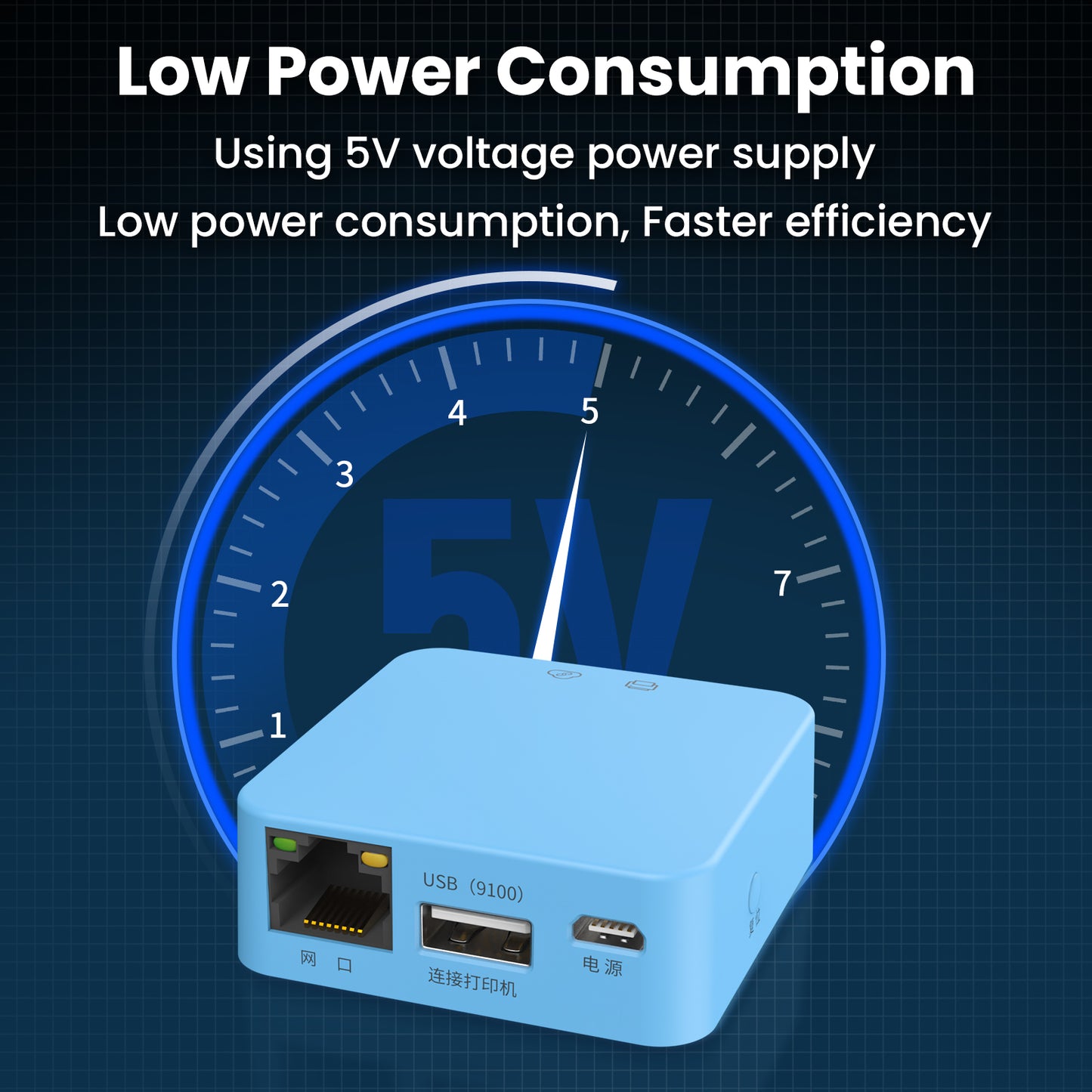 LK-M11W Print Server Support Mobile Printing