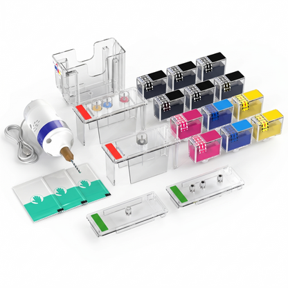 PG-285XL CL-286XL Ink Refill Kit Compatible with Canon 285XL 286XL Ink Cartridges Black Color,12 Pack (6BK/2C/2M/2Y), for Canon Pixma TS7720 TS7722 TR7820