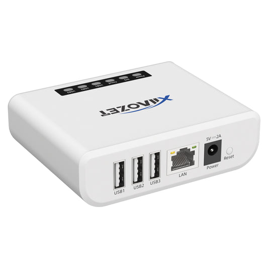 LK300EW Xiiaozet USB Device Sharing Server with 3 USB2.0 Ports | Wireless Connectivity (Printers, Scanners, etc.)
