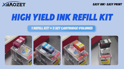 PG-285XL CL-286XL Ink Refill Kit Compatible with Canon 285XL 286XL Ink Cartridges Black Color,12 Pack (6BK/2C/2M/2Y), for Canon Pixma TS7720 TS7722 TR7820