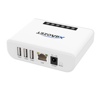 LK300W Wireless Print Server with 3 Ports USB2.0  for Sharing 3 USB Printers
